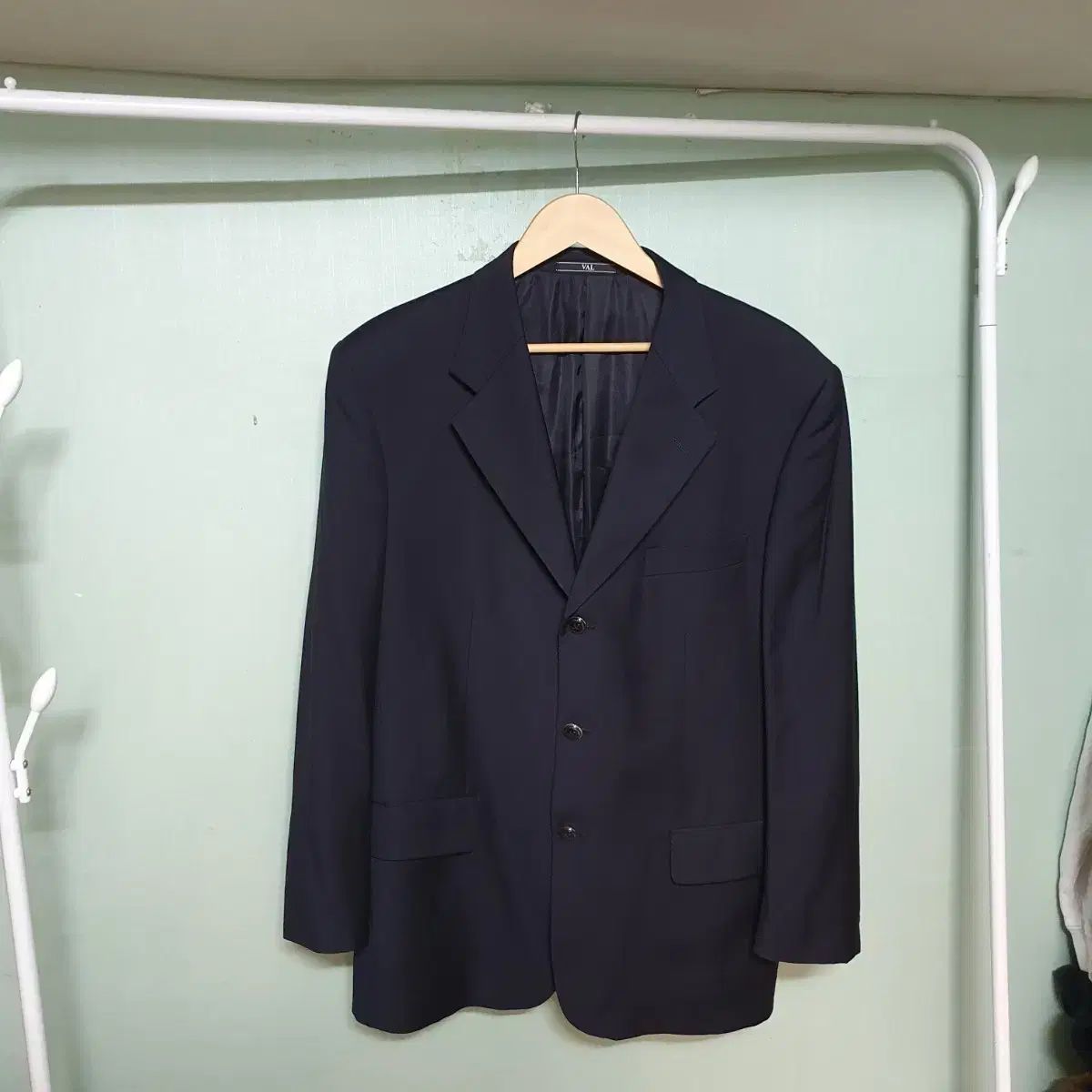 Valentino ヴァレンティノ ゴールド カシミア ブレザー ジャケット 100