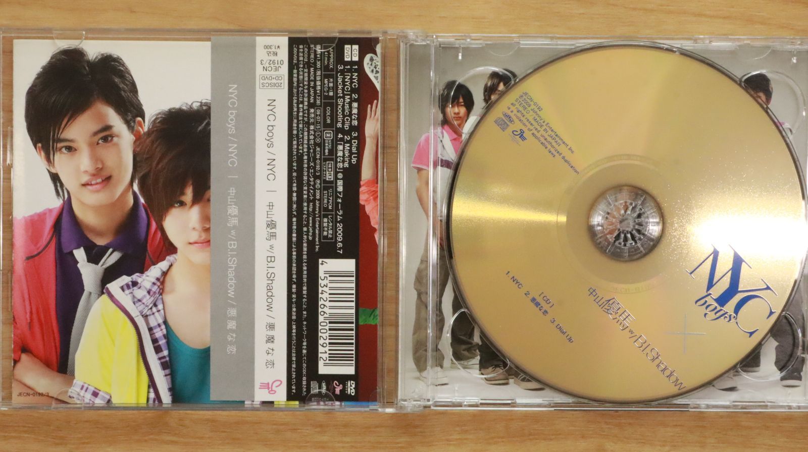 国内盤CD☆NYC boys,中山優馬 w/B.I.Shadow/□ NYC/悪魔な恋