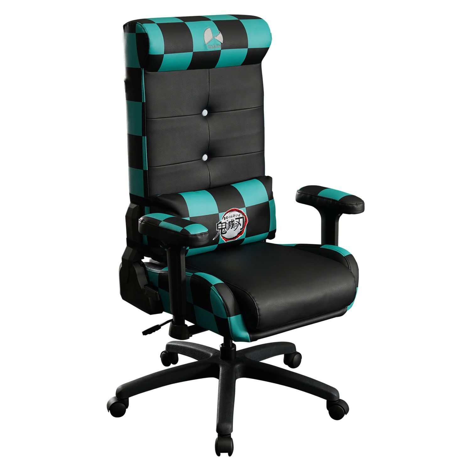 在庫処分 鬼滅の刃 ゲーミングチェア|座椅子 バウヒュッテ G-300KM-TAN 竈門 Bauhutte 炭治郎 モデル