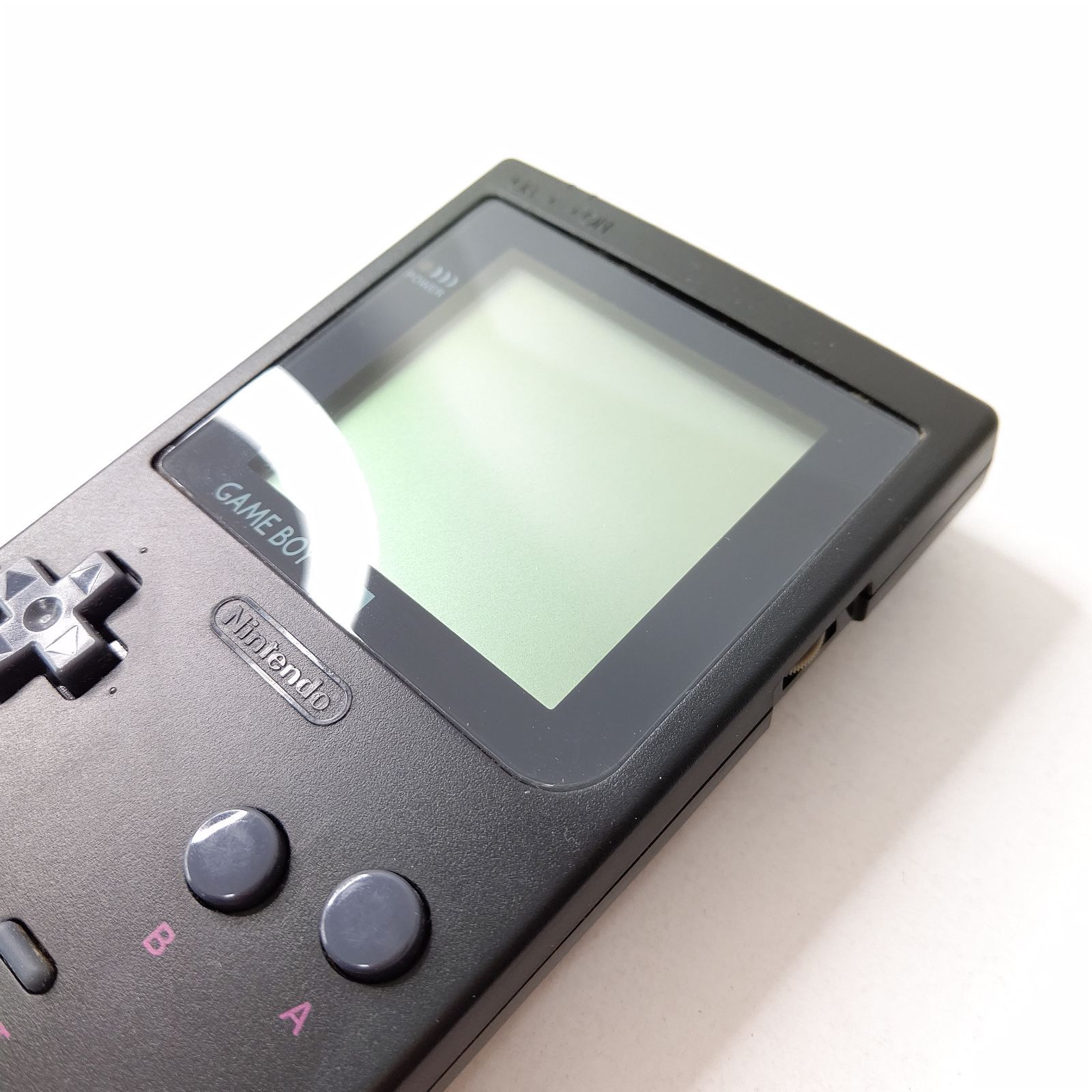 画面 Nintendo ゲームボーイポケット ブラック 任天堂 ゲーム機 UP786_INFO