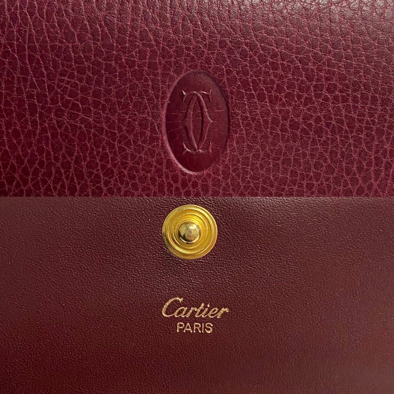 カルティエ　財布　ヴィンテージ ほぼ未使用 箱付き CARTIER カルティエ ヴィンテージ マスト