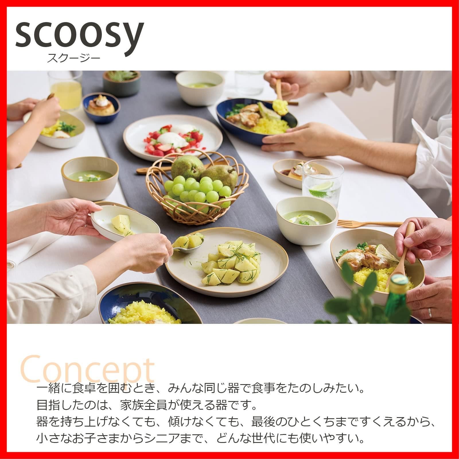 在庫処分】T-26610 約18×12×3.8cm ホワイト 日本製 M オーバル scoosy 食器 竹中(Takenaka) メルカリ