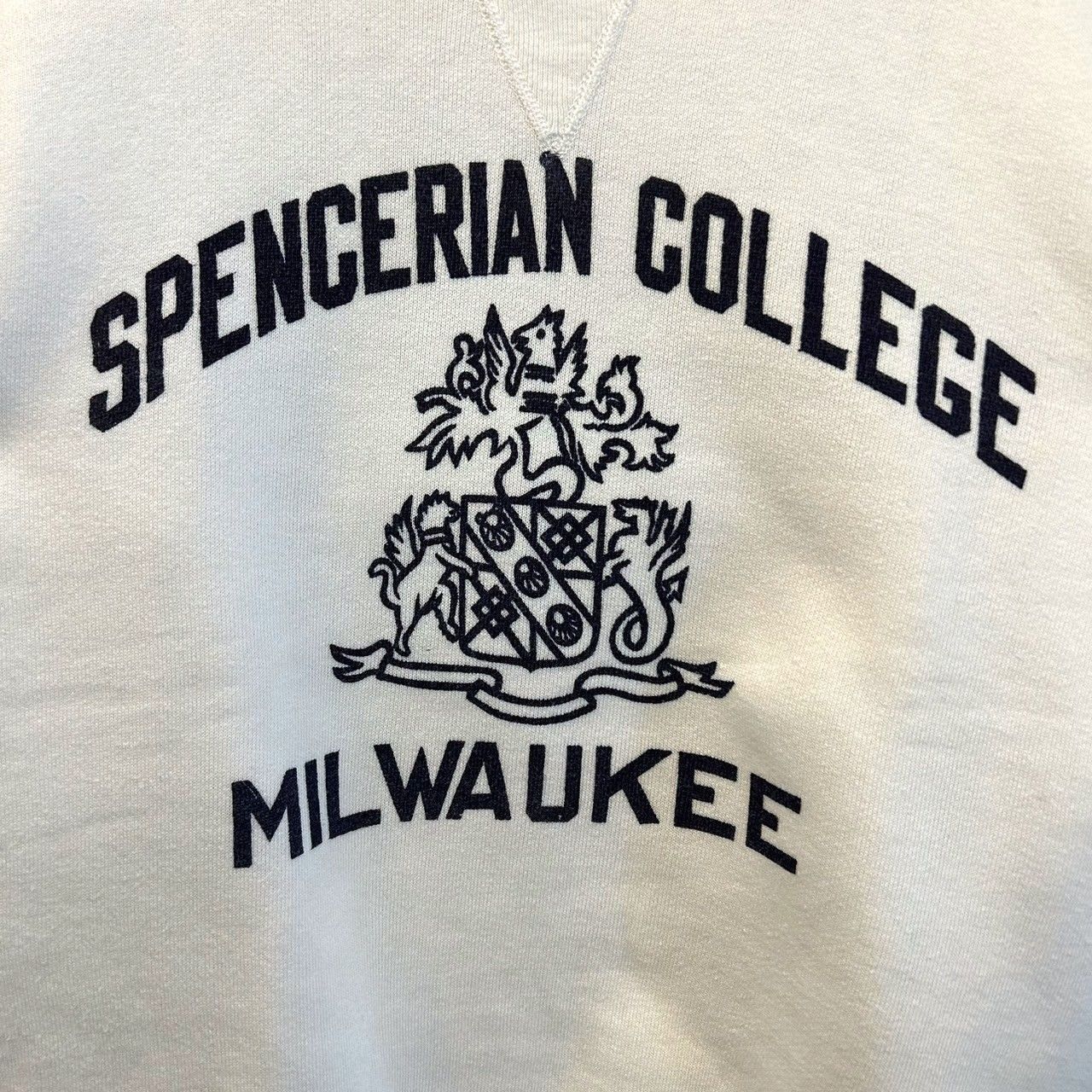 ヴィンテージ スウェット 60s フェードトレーナー染み込みプリント