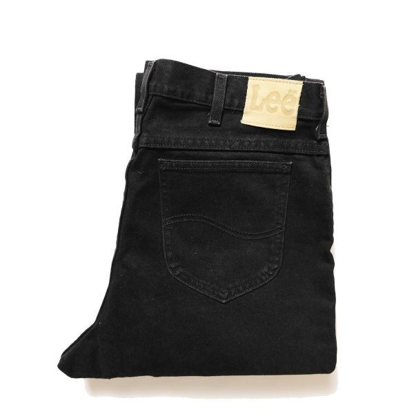 90's メキシコ製 リー Lee 200 ブラック デニムパンツ (36x34