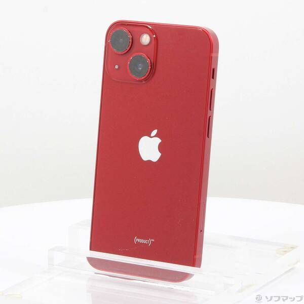 品〕 iPhone13 mini 128GB プロダクトレッド MLJG3J／A SIMフリー【198