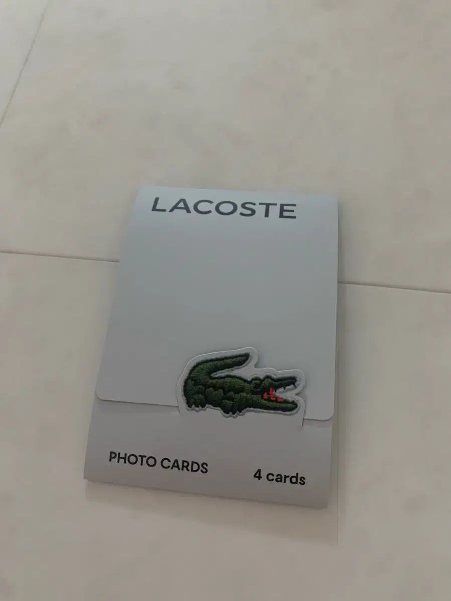 ラコステ アン・ユジン(AN YUJIN) トレカ IVE ユジン LACOSTE