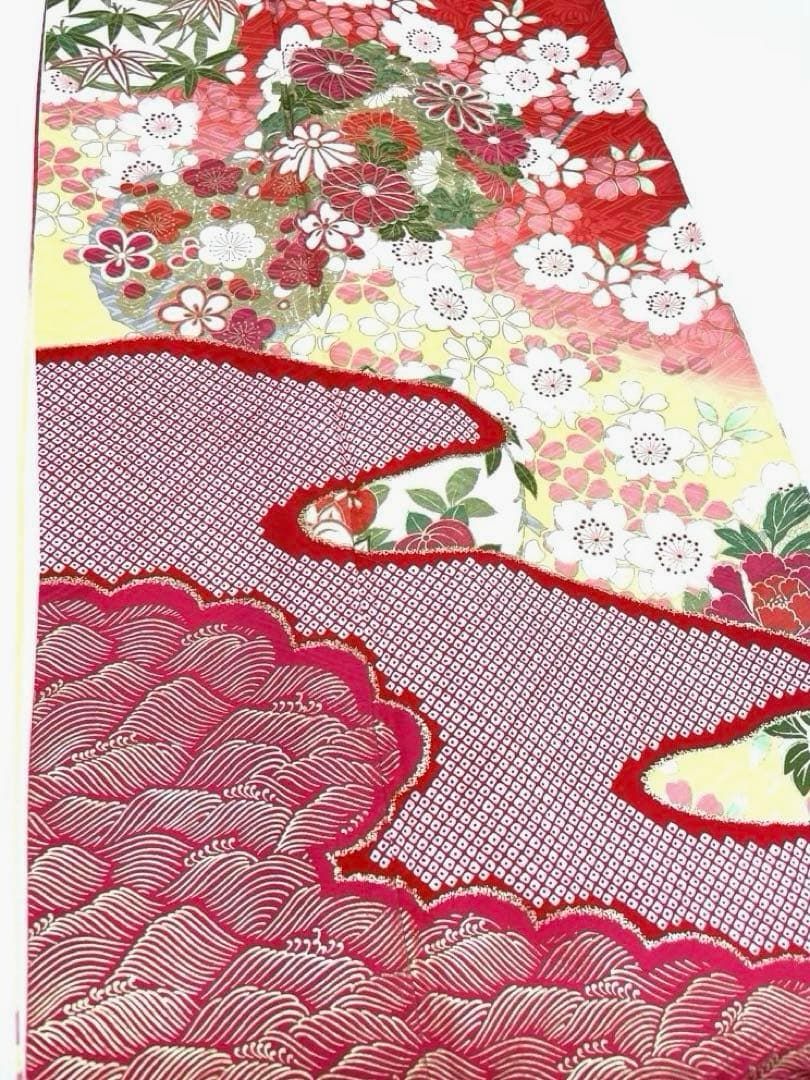 振袖 豪華 金彩 紋意匠 桜 身丈171cm - メルカリ