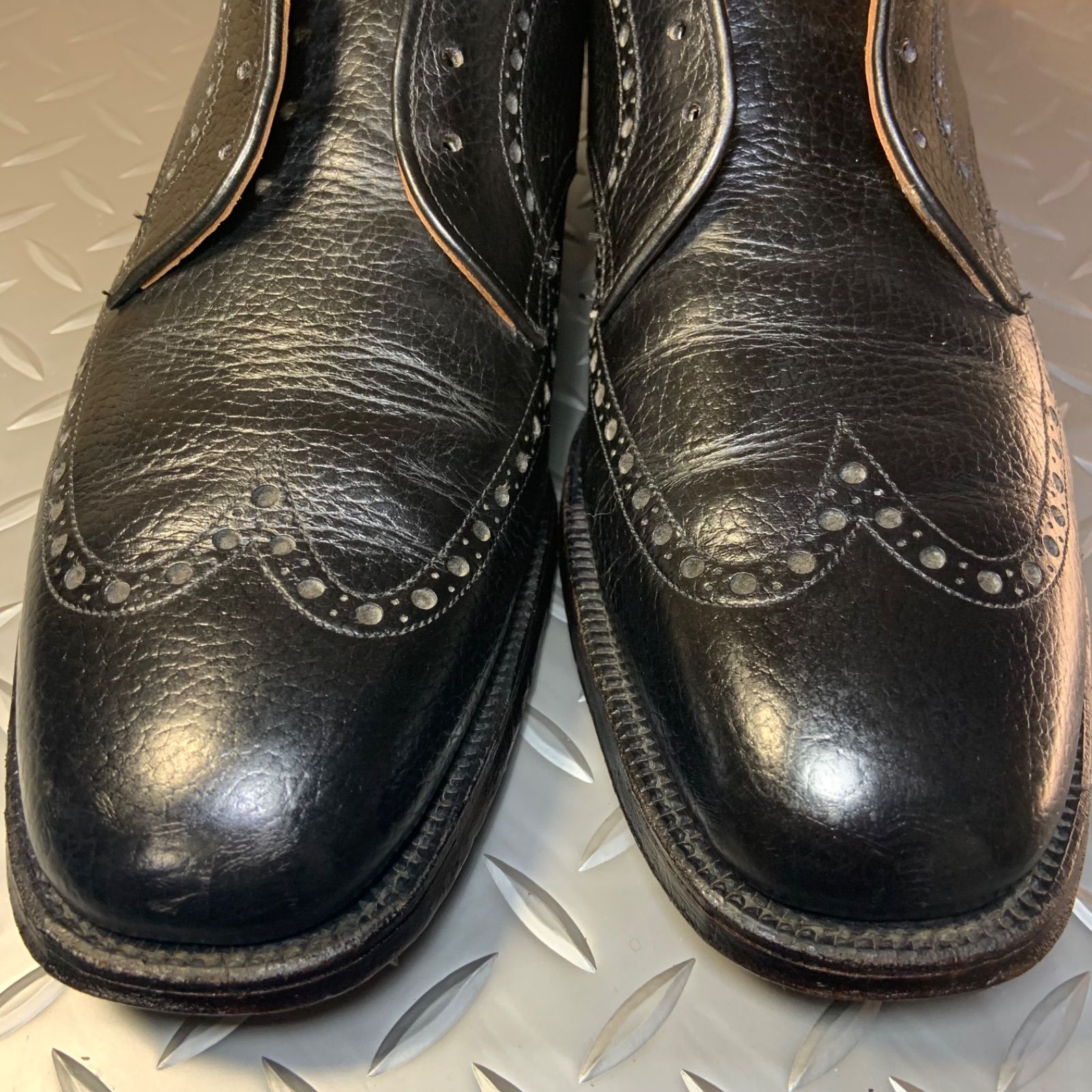 ☆VINTAGE ALDEN 460 1987年製 旧ロゴ US9.5B (24J7-ALDN-460