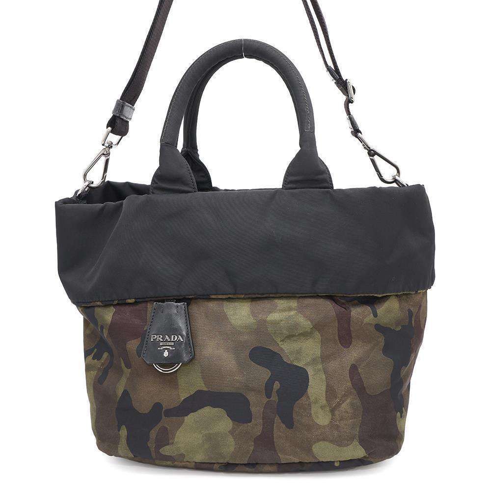 プラダ トートバッグ リバーシブル ナイロン BR4521 PRADA ハンド