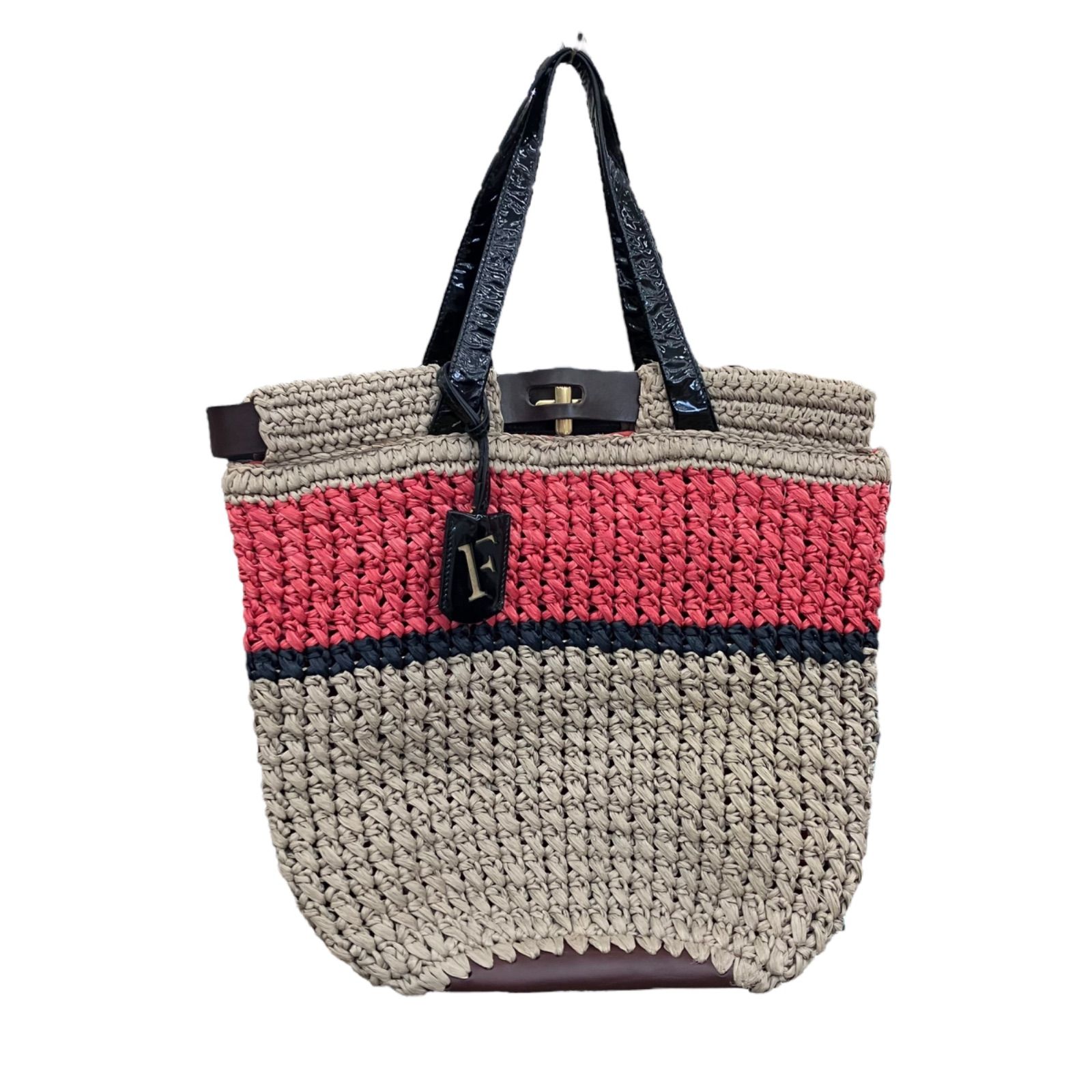 186005 FURLA フルラ かごバッグ マルチ