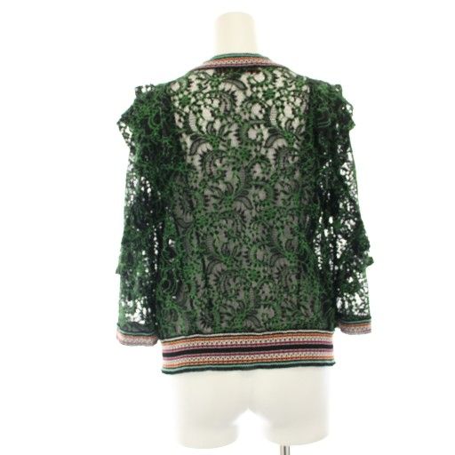 VIVIENNE TAM 緑色ジャケットコート VIVIENNE TAM 緑色ジャケットコート VIVIENNE TAM 緑色
