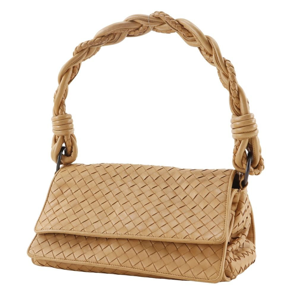 【BOTTEGA VENETA】ボッテガヴェネタ ハンドバック ベージュ BOTTEGA VENETA(ボッテガヴェネタ) CASSETTE ショルダーバッグ