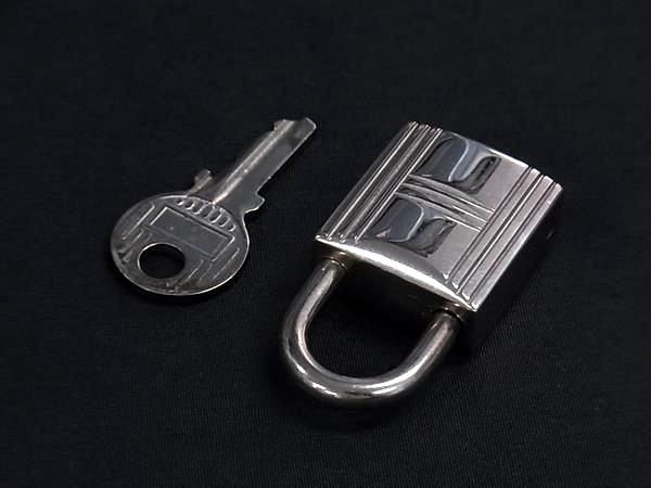 □美品□ HERMES エルメス カデナ 南京錠 パドロック 60 鍵 キー