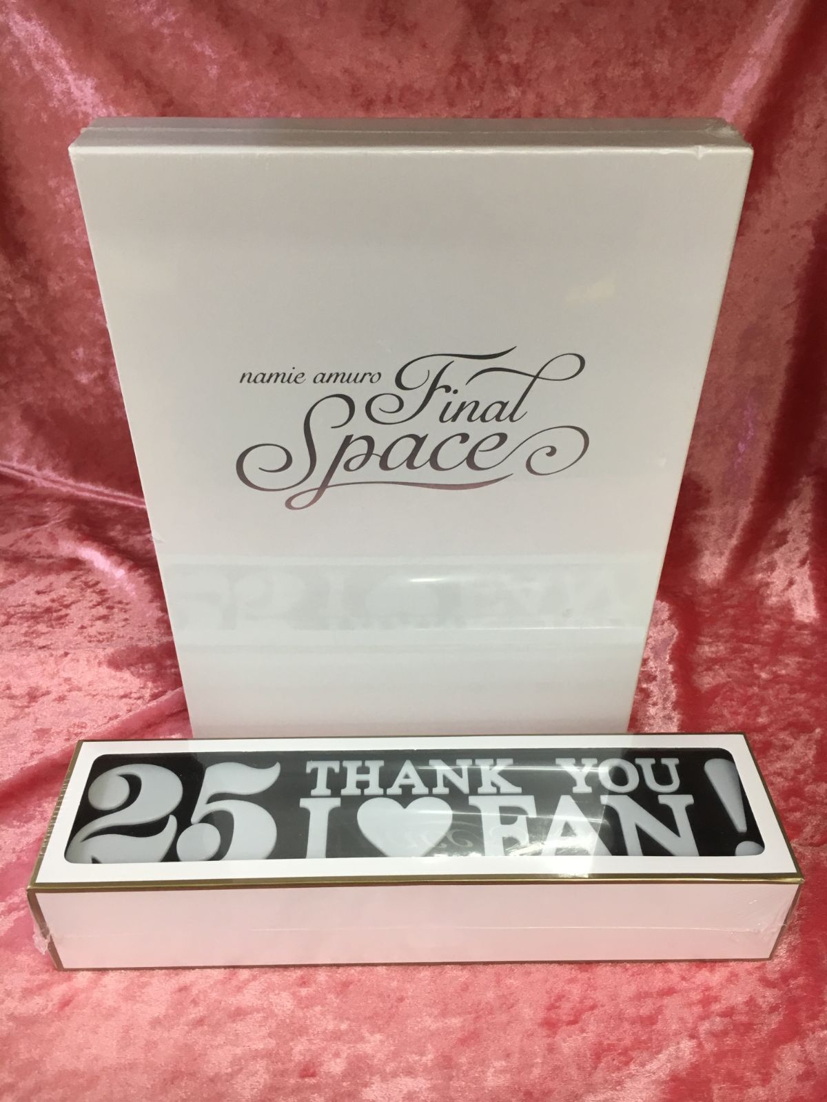 未開封【安室奈美恵】ルームランプ黒☆ショップ袋☆パンフレット 安室奈美恵 Final Space オフィシャルグッズ ルームランプ