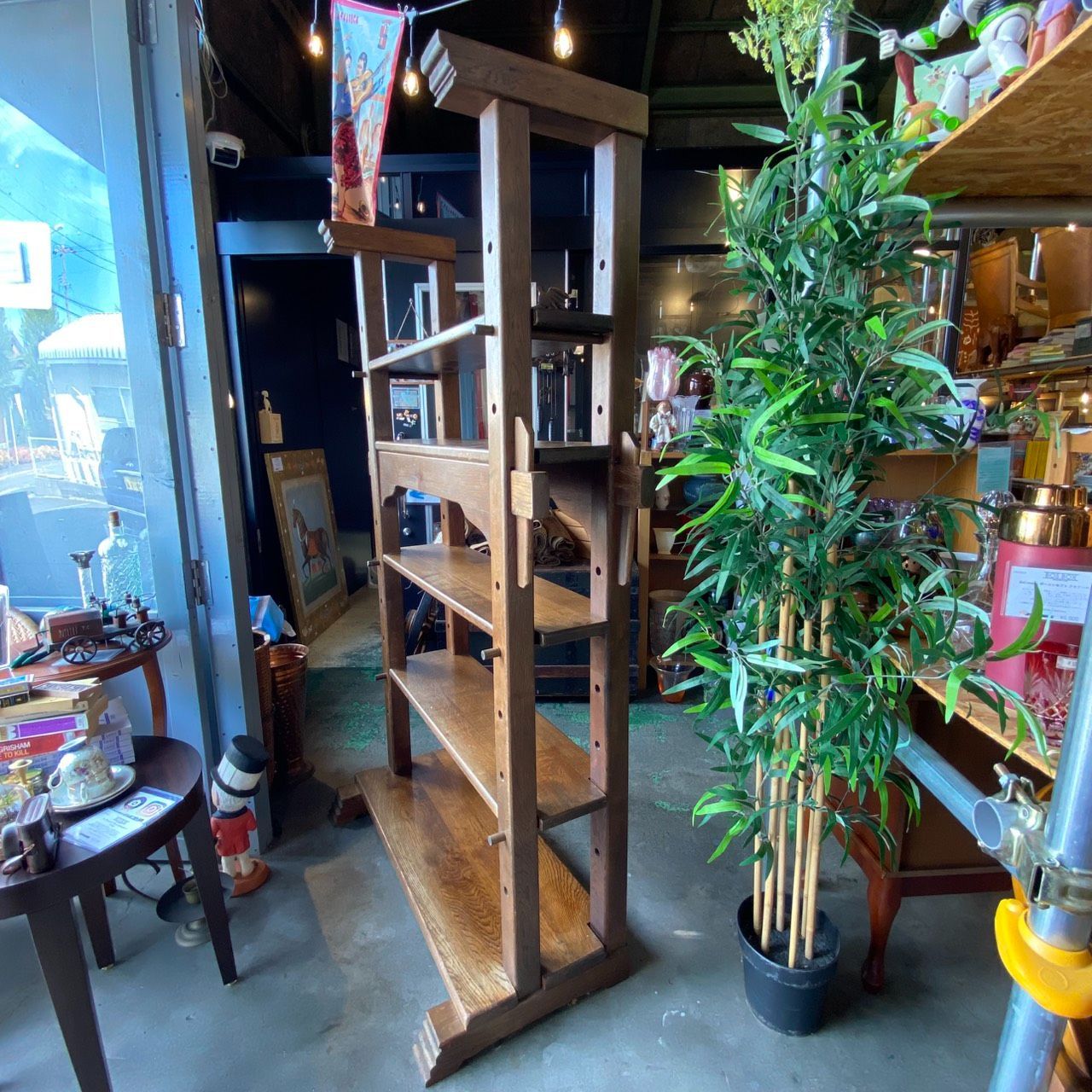 ウッドシェルフ デチャッタブルタイプ ブラウン オープンシェルフ BB09N091