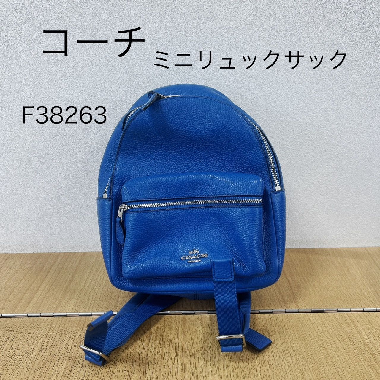 【美品】コーチ♡リュック 極美品 コーチ リュック バックパック ターンロック シボ革 多