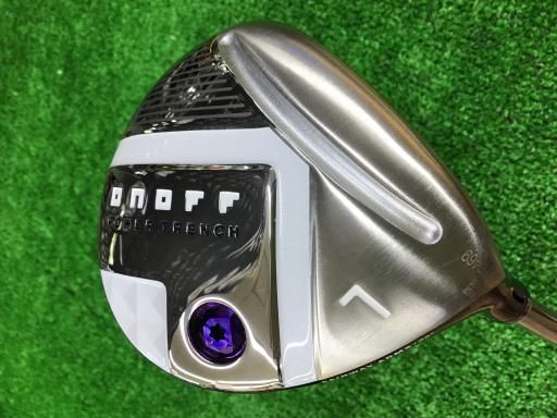 グローブライド ONOFF ARMS 2025 7W レディース フェアウェイウッド FW SMOOTH KICK LP-425F パープル フレックスL レディース 女性用 右利き 右用 Bランク ゴルフクラブ