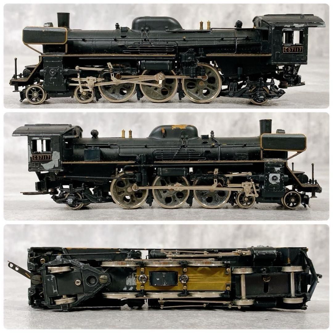 W592 Adachi 天賞堂 HOゲージ C57 門鉄型デフ 国鉄蒸気機関車 - メルカリ