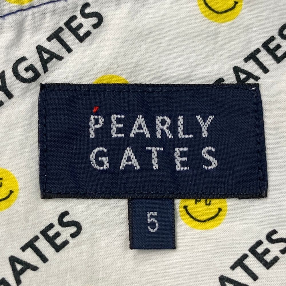 貧弱な サイズ 5 PEARLY GATES パーリーゲイツ PGスマイル ストレッチロングパンツ ネイビー系 240101535345 ゴルフウェア メンズ ストスト