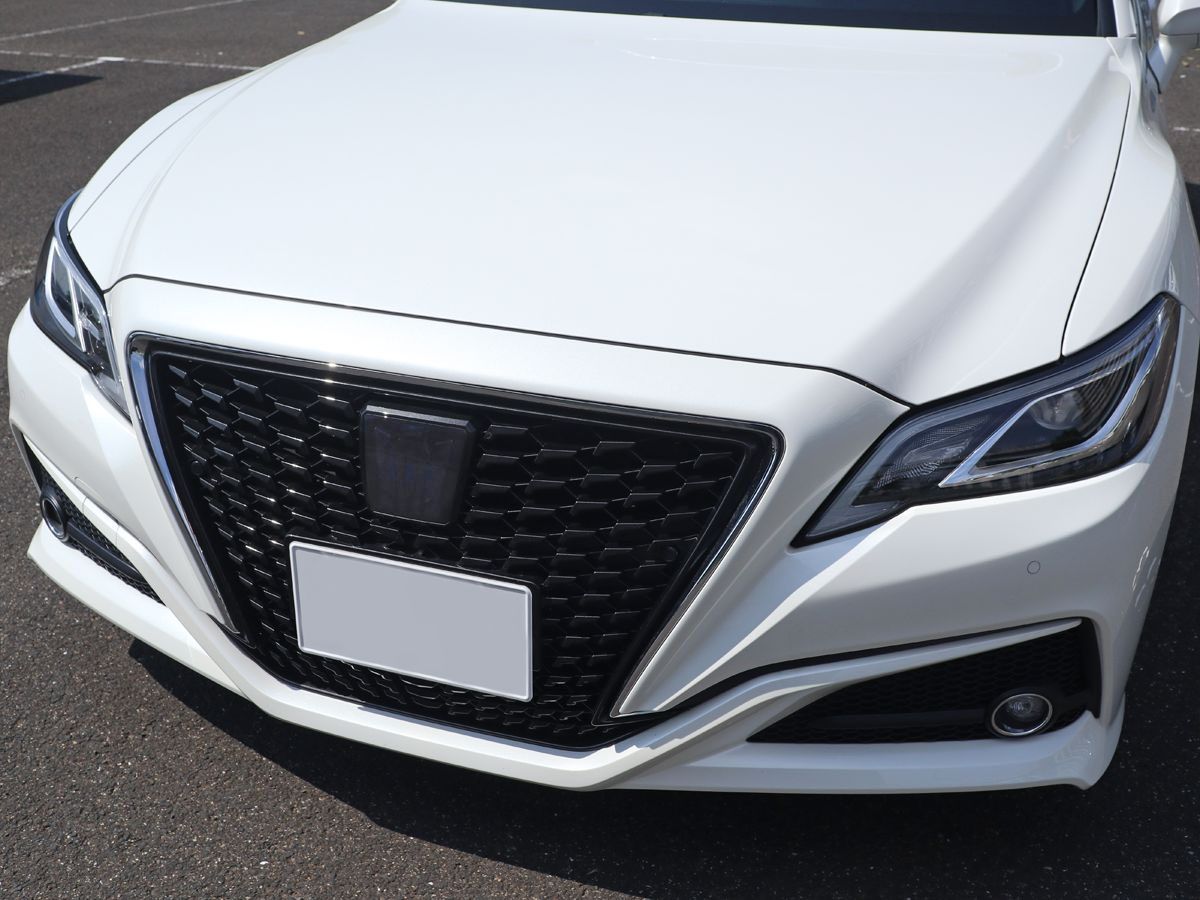 Tint+何度も貼れるエンブレム スモークフィルム 220 クラウン