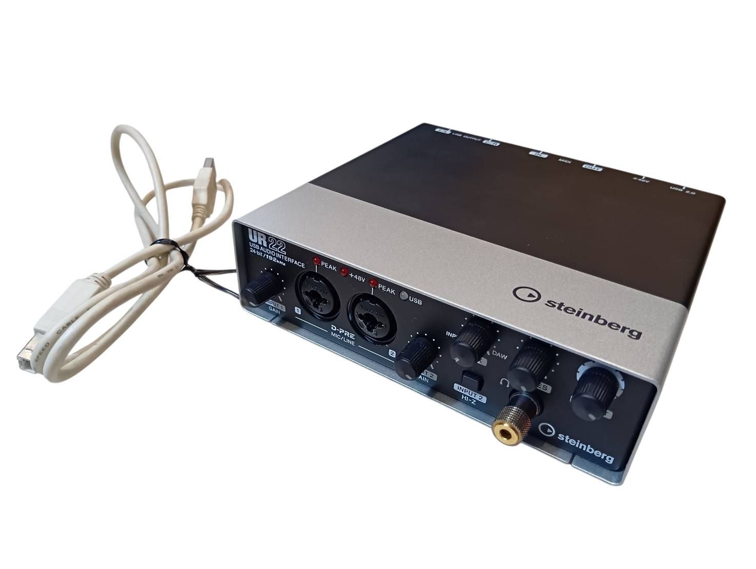 steinberg UR22 USBオーディオインターフェイス