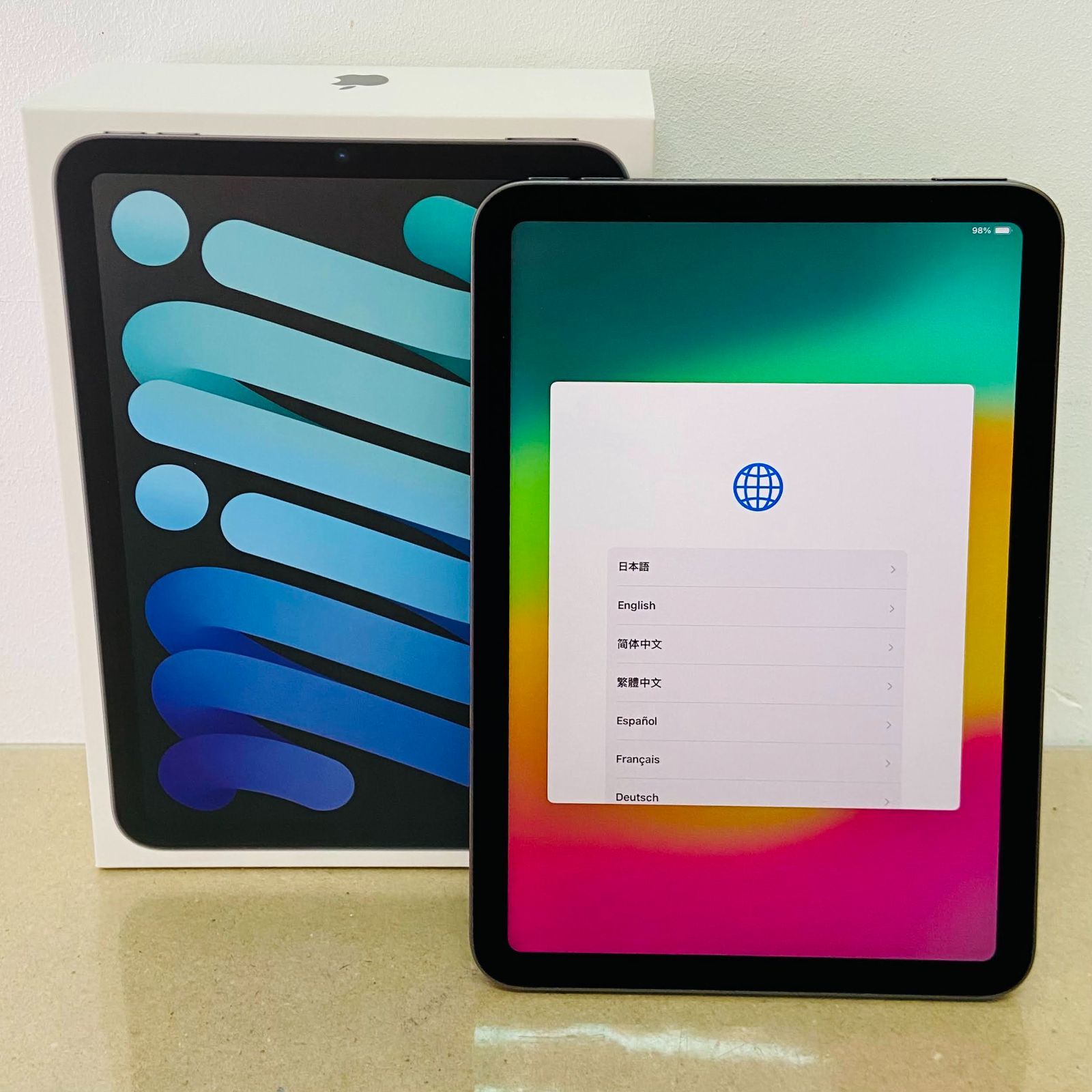 美品 動作良好 iPad mini 第6世代 MK7T3J/A 256GB Wi-Fi スペースグレイ 元箱あり C503 60サイズ発送 - メルカリ