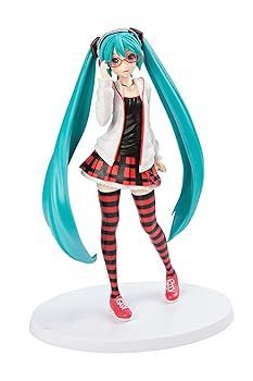 【中古】初音ミク Project DIVA Arcade Future Tone SPMフィギュア 約240mm ナチュラル PS4版『初音ミク -Project DIVA- X』アーケード『初音ミク Project