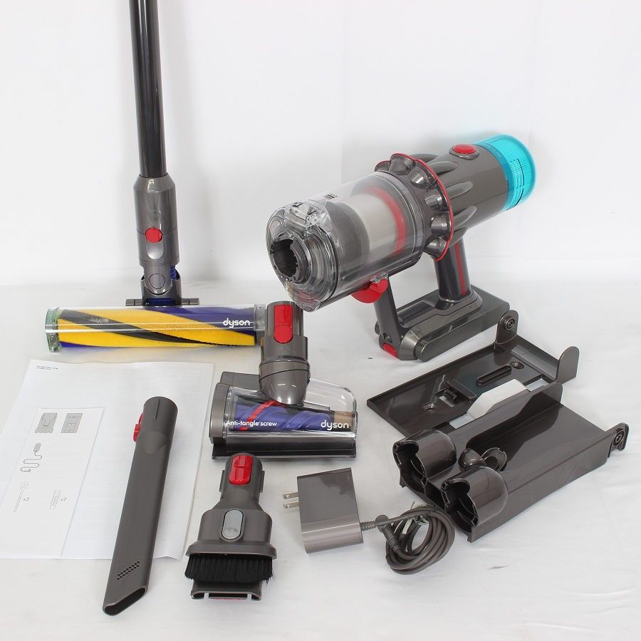 Dyson V12 Detect Slim Fluffy SV46 FF サイクロン コードレススティッククリーナー 掃除機 ダイソン 本体