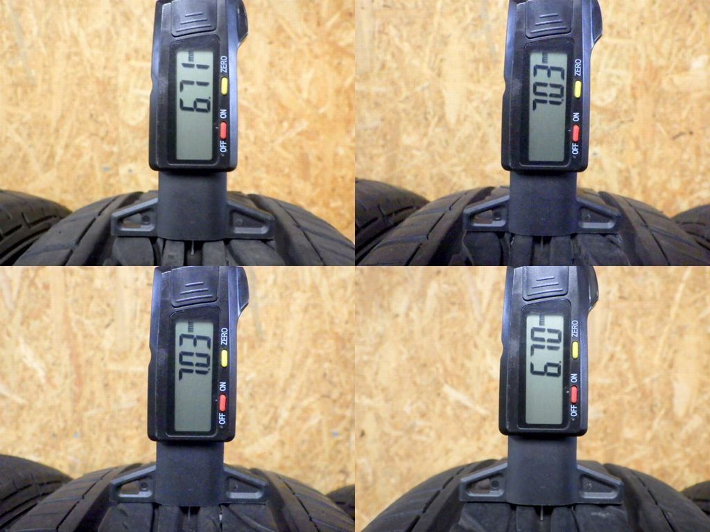 K163 H◆ ◆ 製造 約8部山◆DUNLOP EC202◆175 65R15◆4本