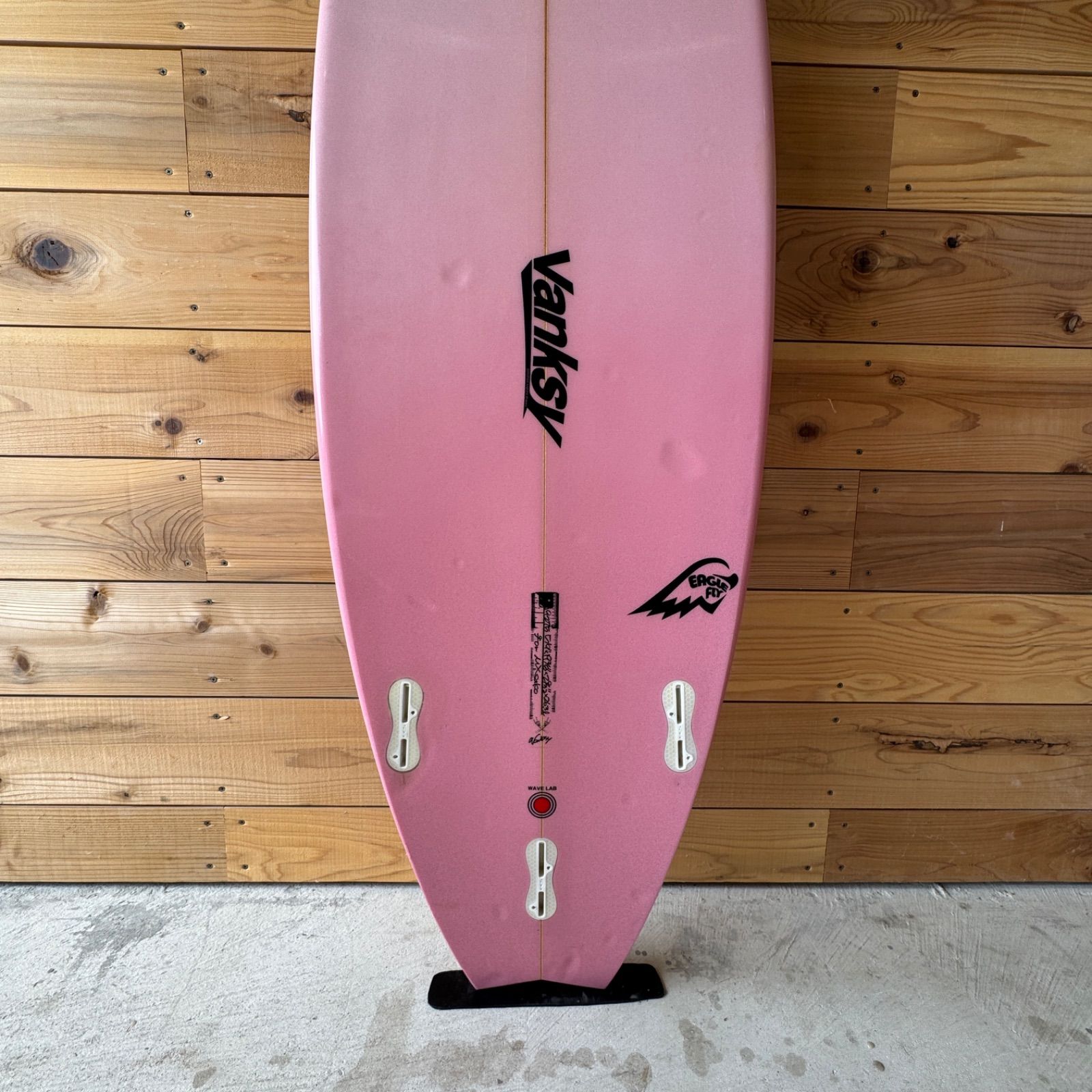 美中古 ジャスティス JUSTICE サーフボード 5'9 Vansky バンクシー