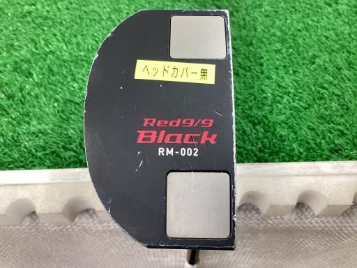 キャスコ Red 9|9 Black 34インチ パター PT オリジナルカーボン フレックスその他 メンズ 男性用 右利き 右用 Dランク ゴルフクラブ