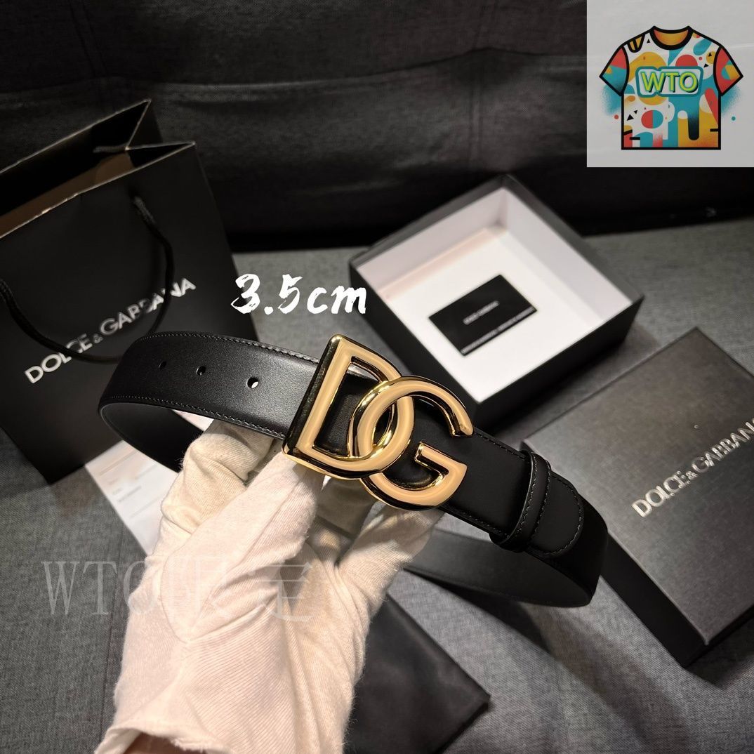 今日特価】Dolce & Gabbana ドルチェ & ガッバーナ レザーベルト