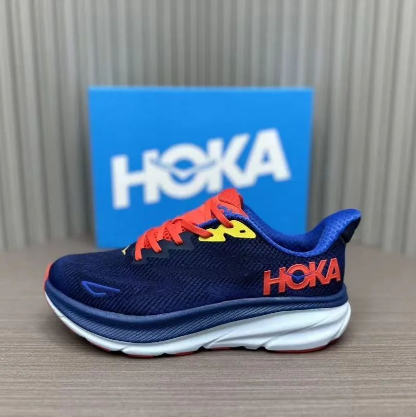 美品 HOKA ONEONE Clifton 9 ホカオネオネ WIDE クリフトン9ワイド スニーカー 7