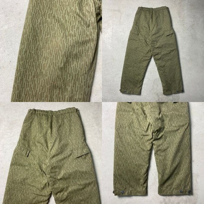 80年代 NVA 旧東ドイツ軍 レインドロップカモ カーゴパンツ ミリタリー 楽天市場】旧東ドイツ軍 NVA レインドロップカモ カーゴパンツ