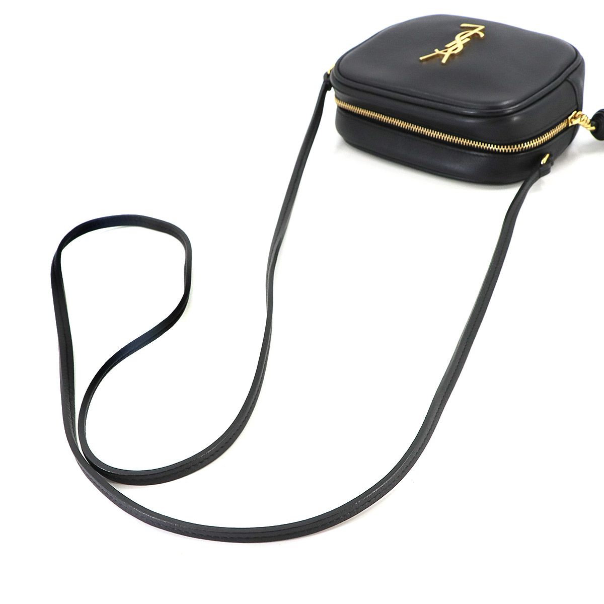 未使用 展示品 サンローラン パリ SAINT LAURENT PARIS フリンジ