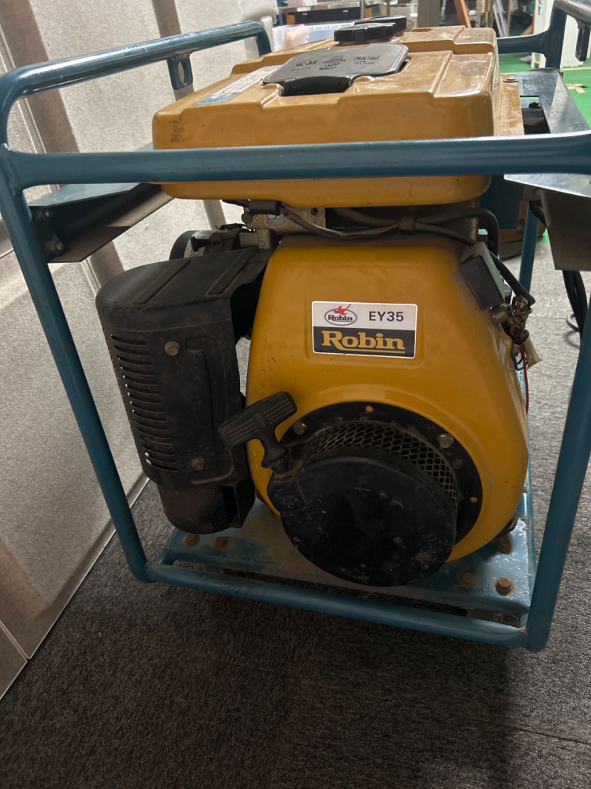 中古】ジャンク品 KUBOTA ボーダブル溶接発電機 E-150RS