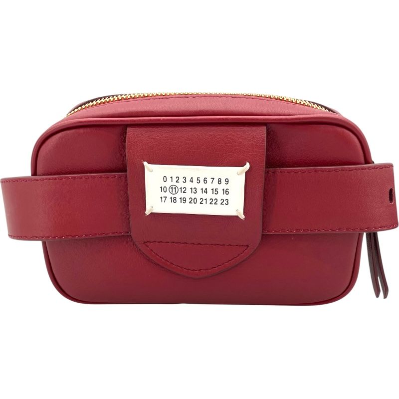 メゾン マルジェラ Maison Margiela ウエストポーチ レッド