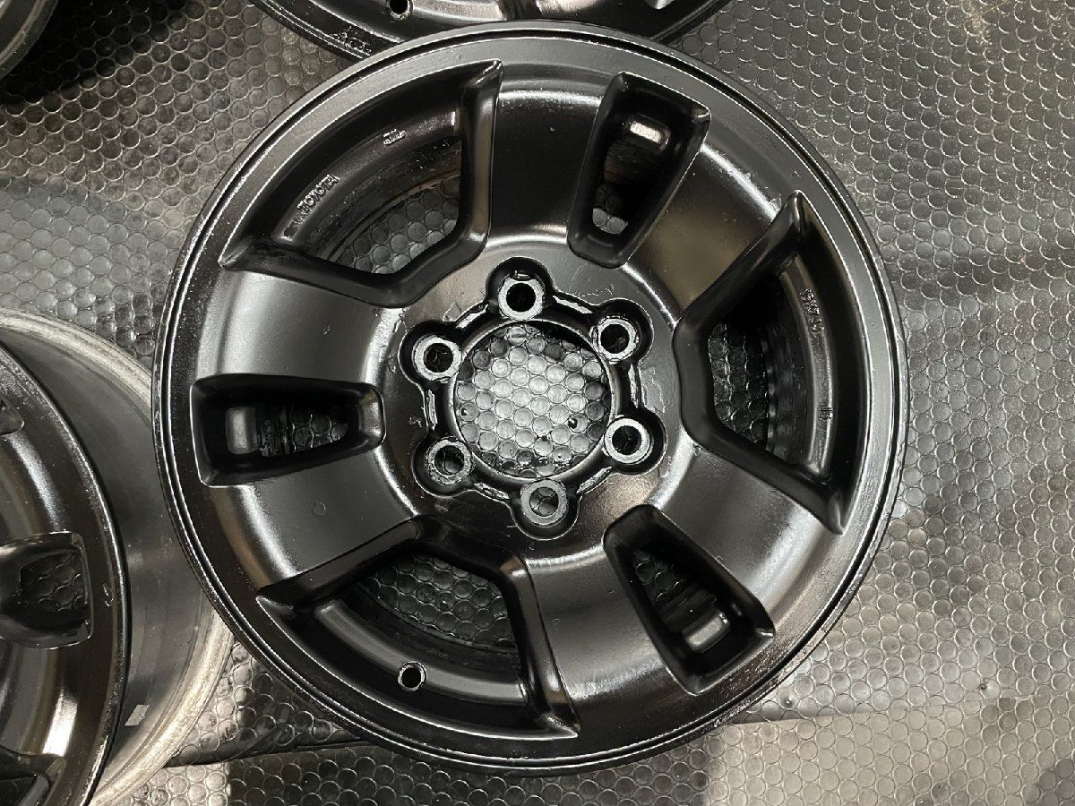 希少 純正メッキホイール 15インチ6J＋30 6穴 ハイエース