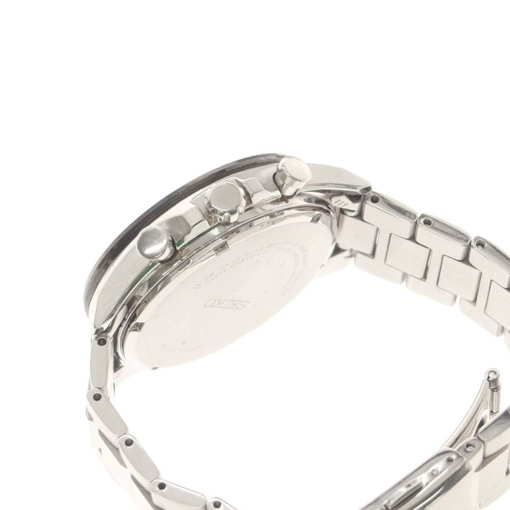 中古】セイコー SEIKO V175-0FA0 ソーラー クロノグラフ 腕時計