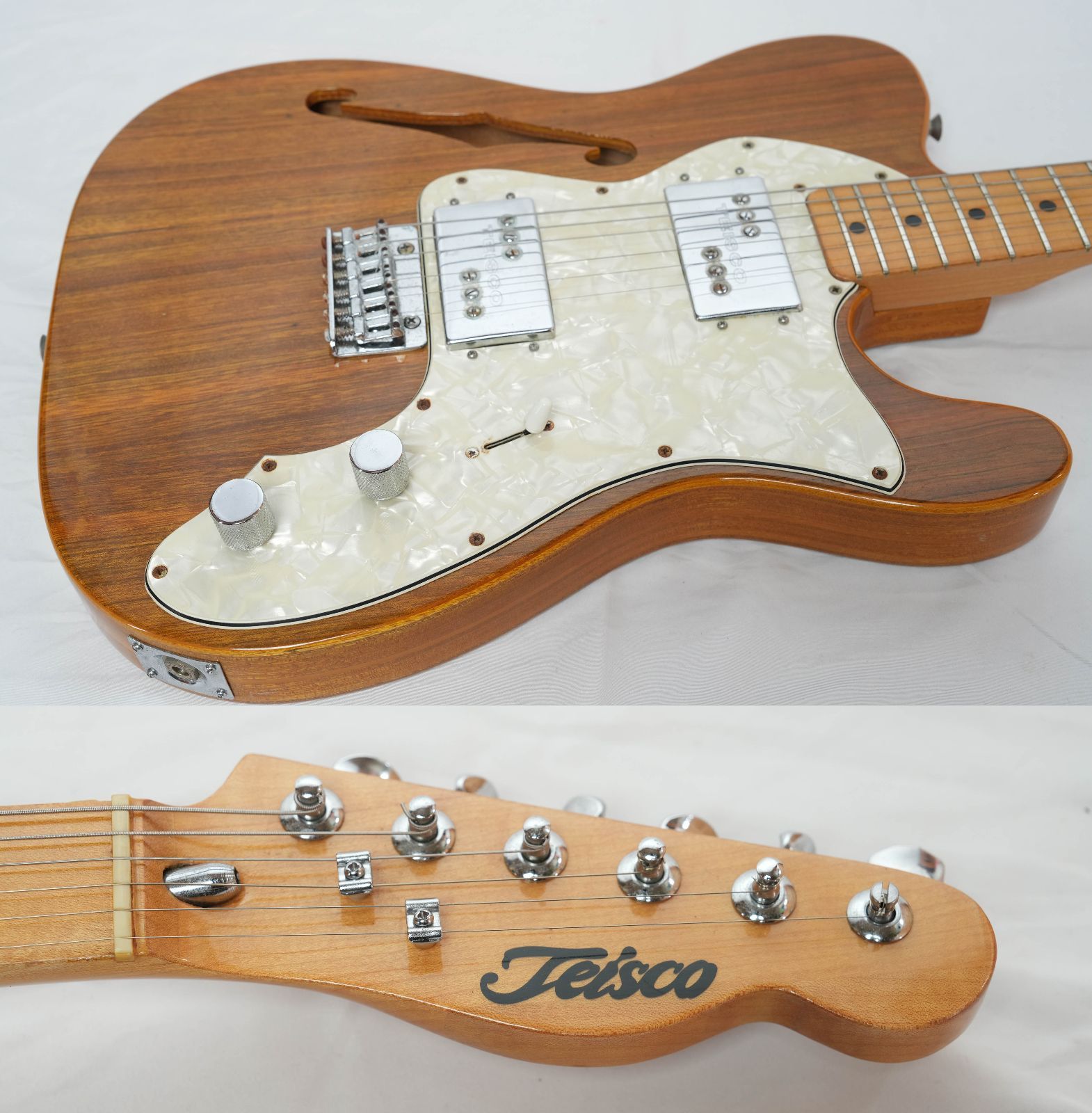 ☆TEISCO☆TE-440 TELECASTER THINLINE シンライン ビザールギター 70
