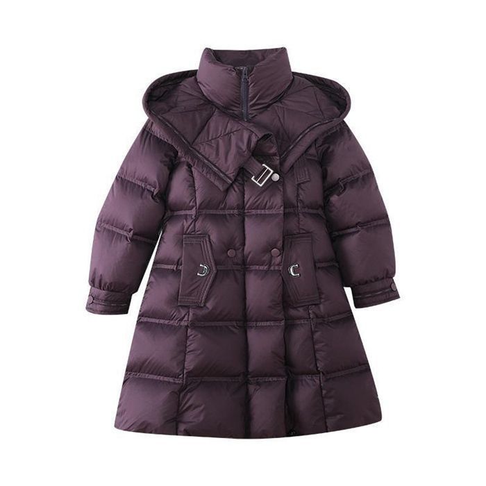 キッズ 女の子 ロングコート 子供 ダウンコート ボアコート アウター ダッフルコート 子ども服 裏ボア コート 女の子の通販 ロング丈 子供服 ダウンジャケット 中綿コート