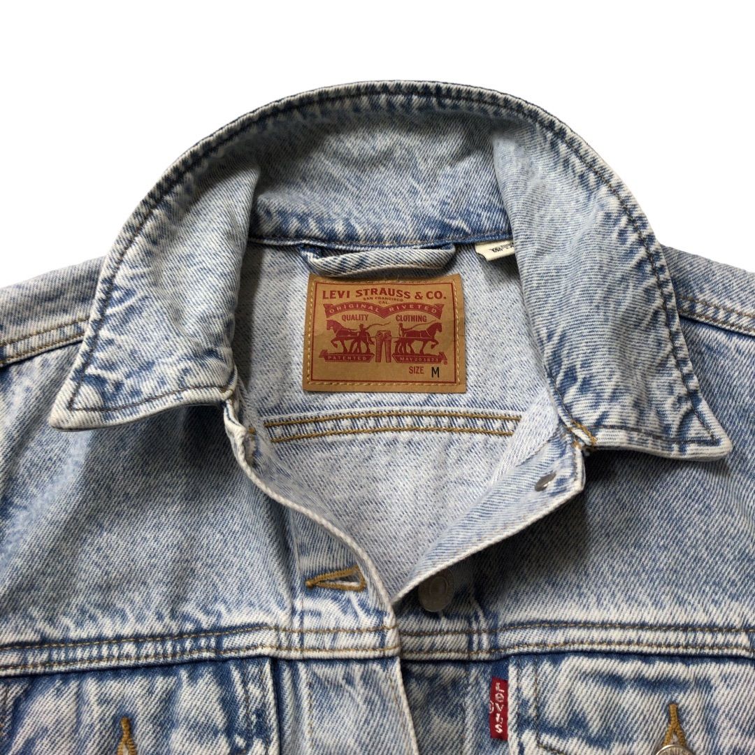 中古品】レディース Levis リーバイス デニムジャケット Gジャン