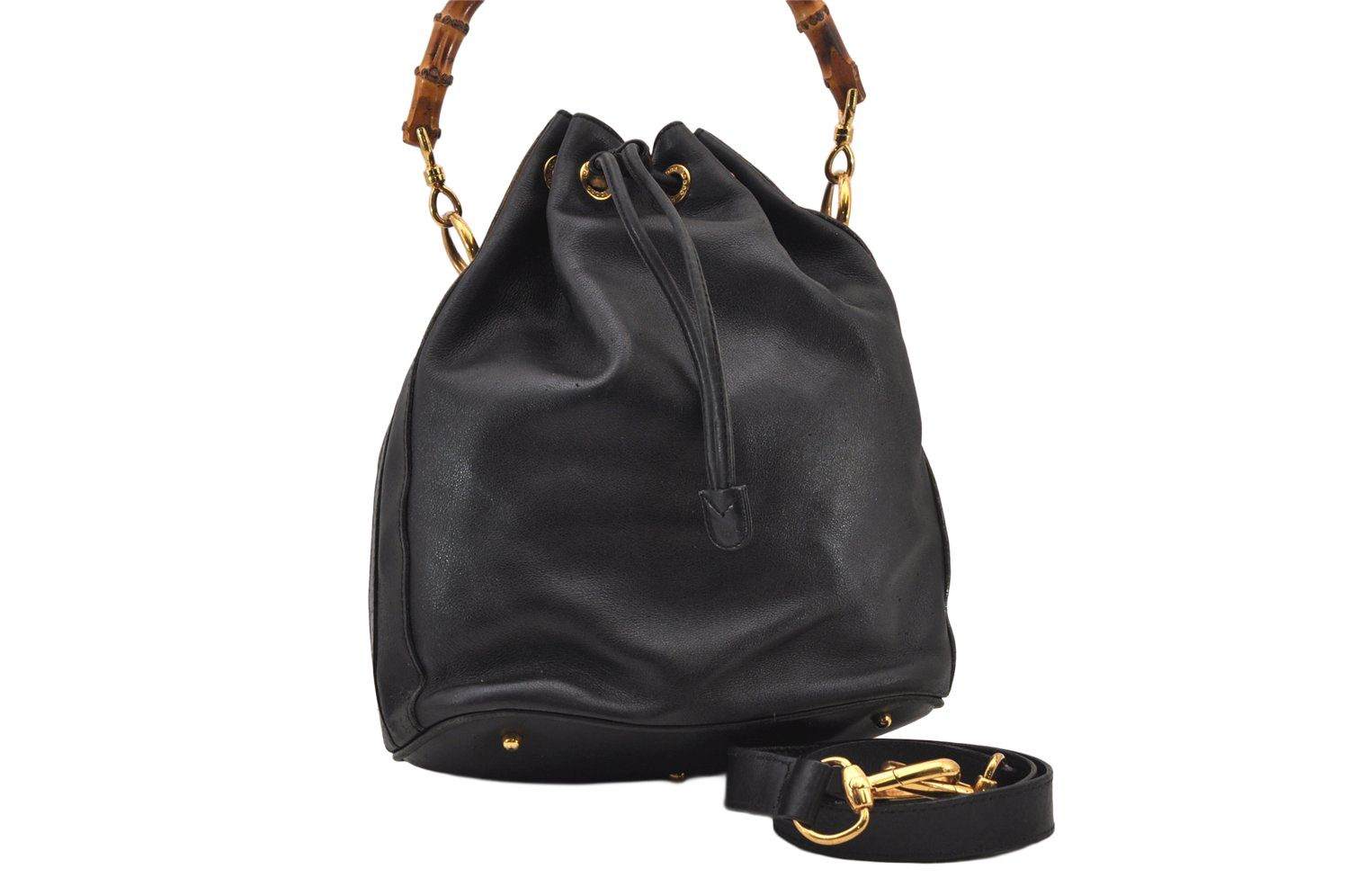 【極美品】GUCCI グッチ バンブー 2way ボディバッグ 巾着型 ブラック 楽天市場】【バッグ】GUCCI グッチ バンブー 巾着 2WAY