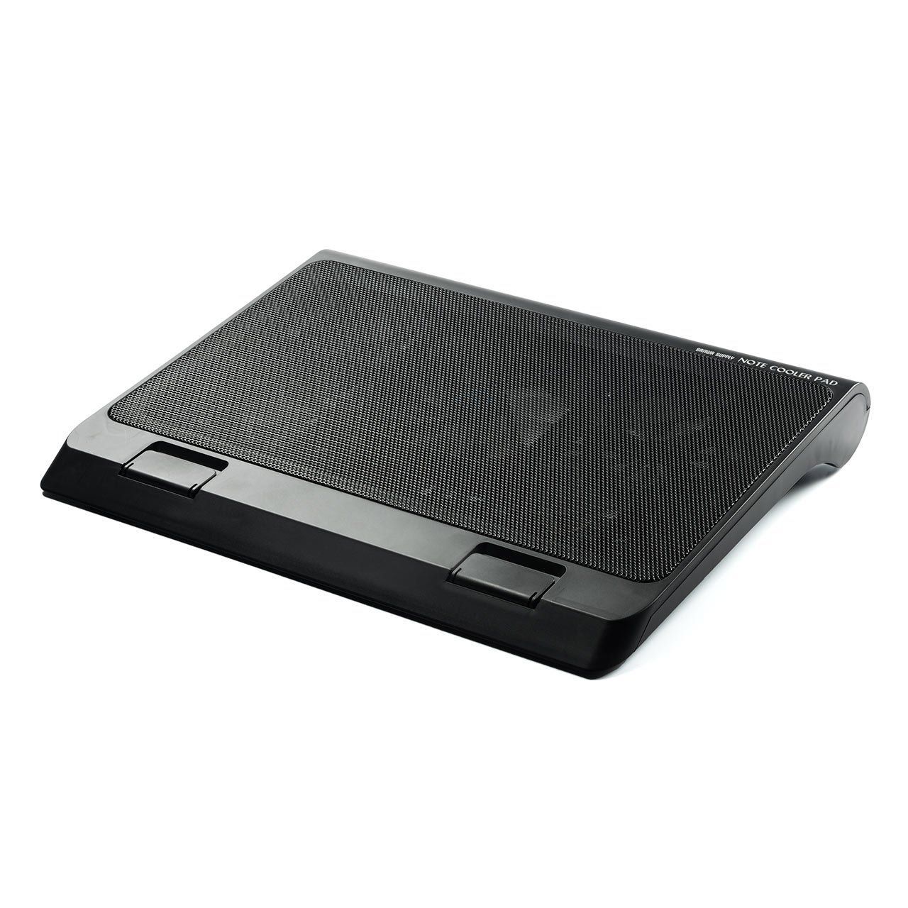 新品 サンワダイレクト ノートパソコンクーラー 冷却台 静音 17インチ対応 USB給電 USBハブ付き スタンド付き 400-CLN025