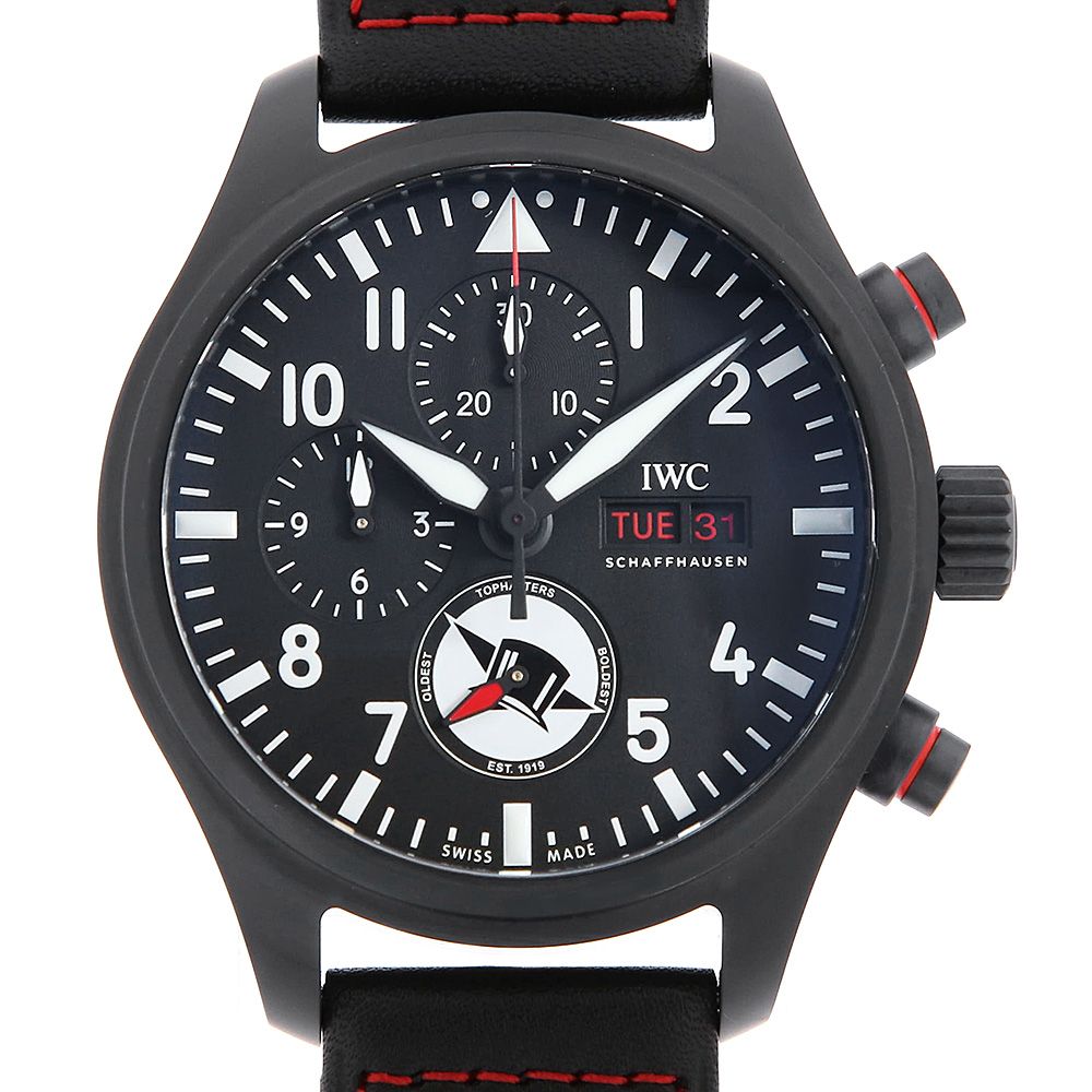 IWC パイロットウォッチ クロノグラフ トップハッターズ IW389108 中古 メンズ