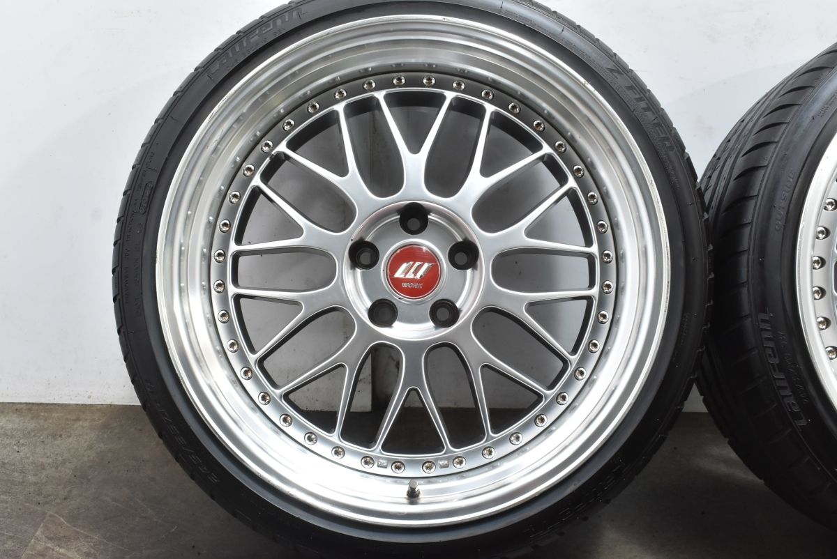 ともWORK ジスタンス W10M 深リム 19㌅4本セット① 楽天市場】中古 WORK ジスタンス W10M タイヤホイールセット 4本