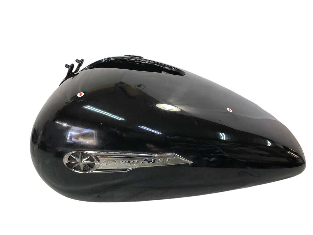 (002)ドラッグスター400 VH01J 取り外し 純正タンク 凹みなし 黒 DS400 ドラッグスター400 VH01J フューエルタンク 燃料タンク