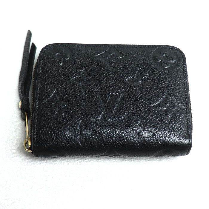 LOUIS VUITTON ルイ ヴィトン ジッピー･コイン パース コインケース モノグラム･アンプラント ブラック M60574 TS1196 ユニセックス