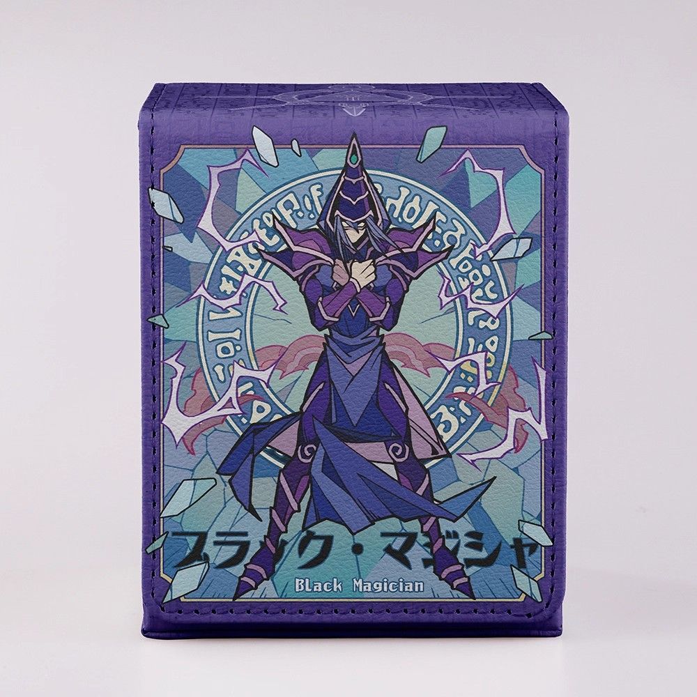 遊戯王 デッキケース レザー調 ブラックマジシャン トレカケース