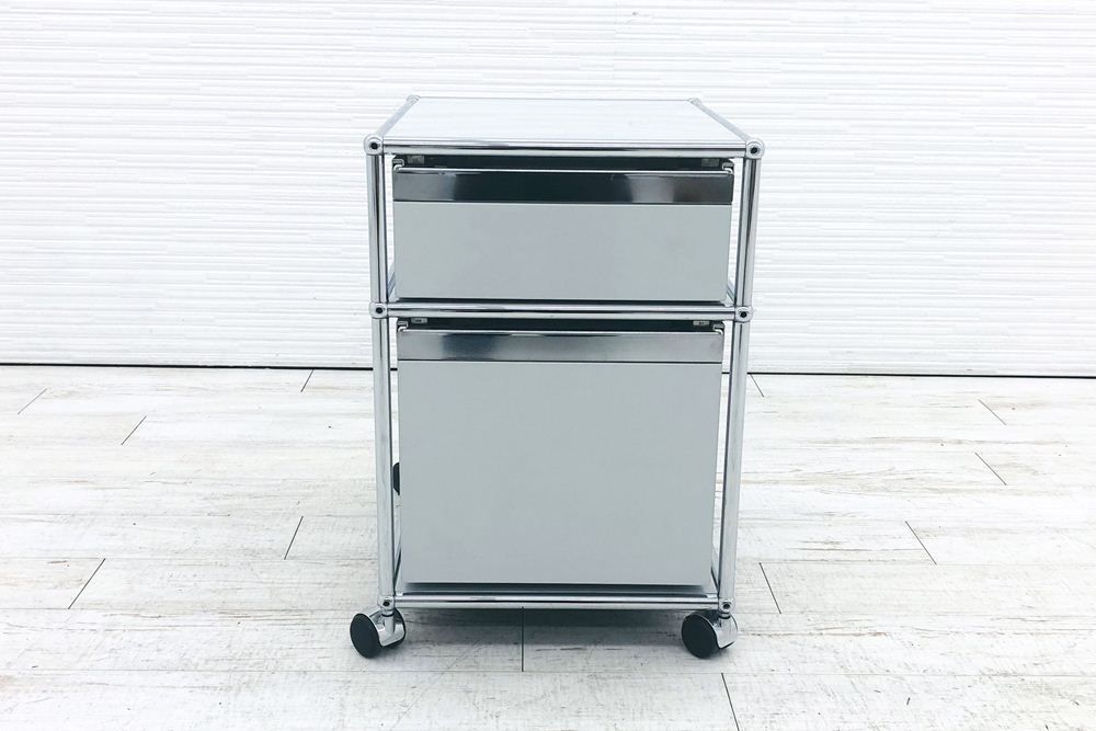 ロールボーイ USMハラー 中古 ハラーシステム 2段ワゴン USM Haller